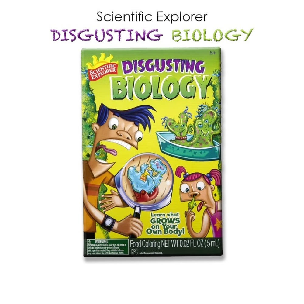 Scientific Explorer Disgusting Biology Kit NEW